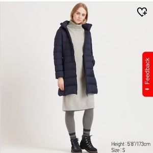 Uniqlo ultra light weight coat